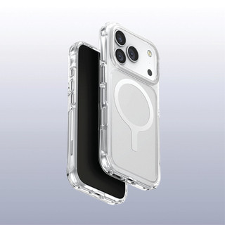 UNIQ LPX Classic MagClick Case cho IPhone 17 Pro / 17 Pro Max-Frost Clear / Khói / Cam