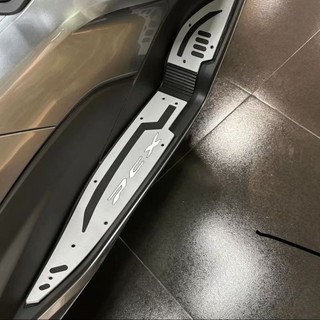 Tấm lót bước chân FANIELLAPOWELL, Tấm lót chân cao su PVC, Phụ kiện xe máy bảo vệ đệm chống trượt bền bỉ cho 2025 PCX160