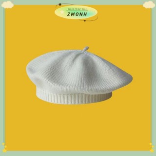 ZMONH Thời Trang Dễ Thương Cho Bé Dệt Kim Mũ Nồi Màu Trơn Trẻ Em Mũ Ấm Áp Thu Đông Cho Trẻ Em Ngoài Trời Bonnet Phụ Kiện Quà Tặng