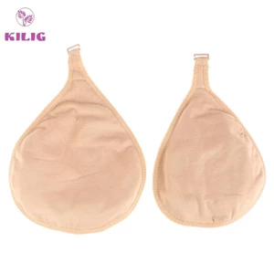 Cửa Hàng Tốt Nhất Túi Bảo Vệ Ngực Giả cotton Hình Giọt Nước Có Móc Treo Bảo Vệ Ngực Mới