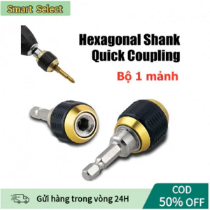 【COD】Đầu Kẹp Tháo Lắp Nhanh Mũi Khoan Và Tua Vít 1/4 Inch, Chuôi Lục Giác 60mm, Thép Không Gỉ, Tương Thích Mọi Máy Khoan