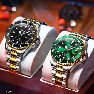 Đồng Hồ Nam Thời Trang ORUSS Dây Titan Không Gỉ Mạ Vàng Sang Trọng, Mặt Kính Cường Lực, Máy Quartz Cao Cấp - DH92