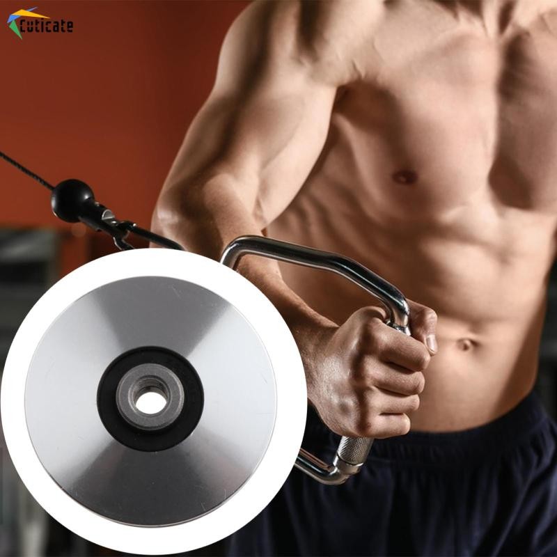 Bánh xe ròng rọc lăn tập thể dục, máy cáp thấp cường độ