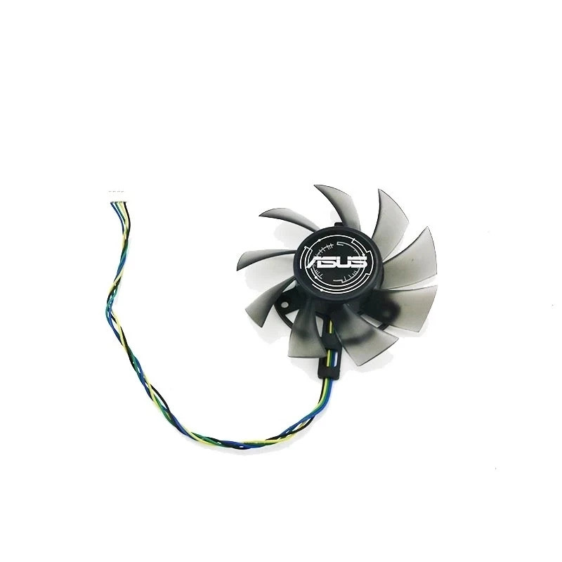 4pin 75Mm 0.50AMP DC12V T128015BU FD8015U12D Videokaart Vervaning Accessoire Quạt nóng Voor Asus Arez Ph RX550 2G Grafische