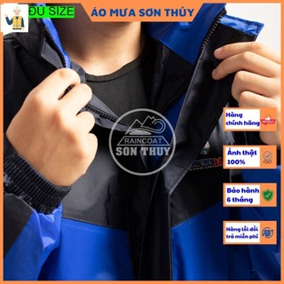 ( K4_HÀNG SỊN 2 LỚP ) Bộ áo mưa 2 lớp Sơn Thủy- bộ quần áo đi mưa chống lạnh K4 dobaoholaodongso1
