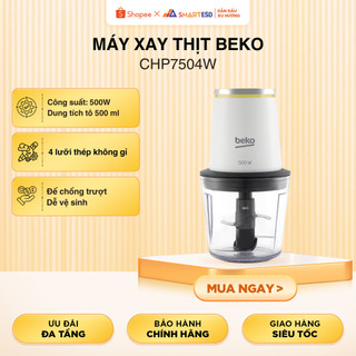 Máy xay thịt Beko CHP7504W - Bảo hành chính hãng 12 tháng [HỎA TỐC HCM 2H]