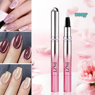 Bàn chải móng tay WOAY, dụng cụ nghệ thuật móng mắt mèo di động, bút đa chức năng với hạt từ tính nhỏ, gel móng tay đế dính