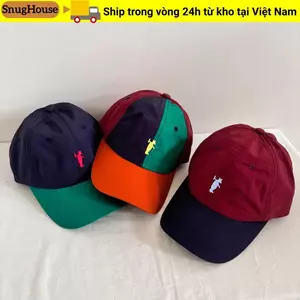 Mũ bóng chày thể thao SNUGHOUSE, Màu sắc nối lưỡi vịt thêu tinh tế, Mũ Hip Hop nhẹ thoáng khí thoáng khí thông thường cho thể thao ngoài trời