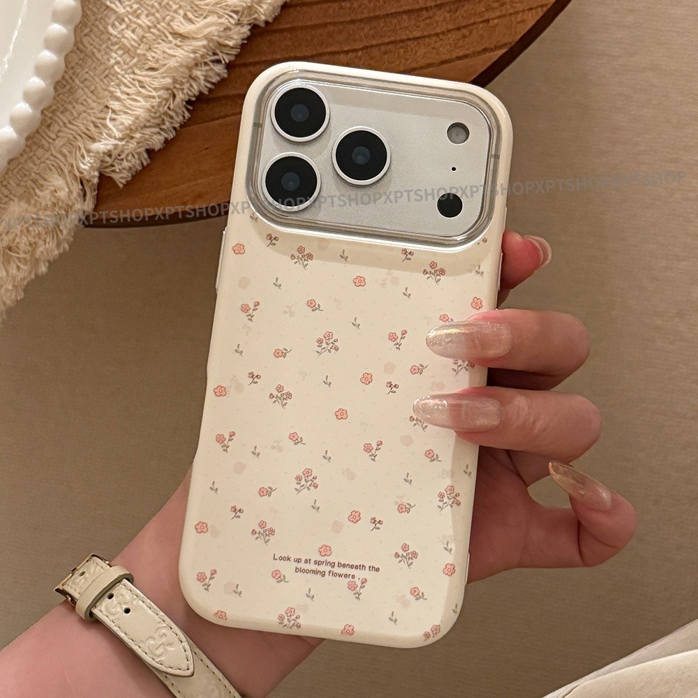 Ốp điện thoại mềm hình hoa cổ điển toàn màn hình cho iPhone 17 Pro Max 16 15 14 13 Vỏ bảo vệ chống sốc