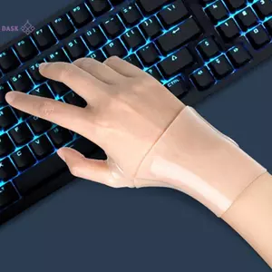 1 Dây Đeo Tay Trong Suốt Silicon Mềm Dây Đeo Tay Cho Nam Nữ Tay Bảo Vệ Cổ Tay Nẹp Miếng Lót Dây Đeo Tay Thể Thao Dây Đeo Tay