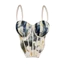 Áo Corset xương cá in hình xuyên biên giới Bán chạy Áo yếm Slim-fit Slimmer Look Tube Top Summer Ngực Pad