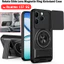 Xoay Ống Kính Trượt Funda Cho OPPO Realme 15T 5G Ốp Lưng Vòng Từ Tính Cho OPPO Realme 15T Ốp Lưng Có Thể Gập Lại Chân Đế Giáp Capa