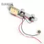 Guansfs Guansfs Đàn Guitar Tấm Điều Khiển Kim Loại Mạ Chrome Công Tắc 3 Chiều Prewired Cho Telecaster