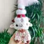 QEARY Móc khóa cừu nhỏ, Móc khóa cừu PP Cotton DIY, Chủ đề động vật Cừu mặt trần Tân Cương Kawaii Lưu niệm du lịch Móc khóa Phụ kiện