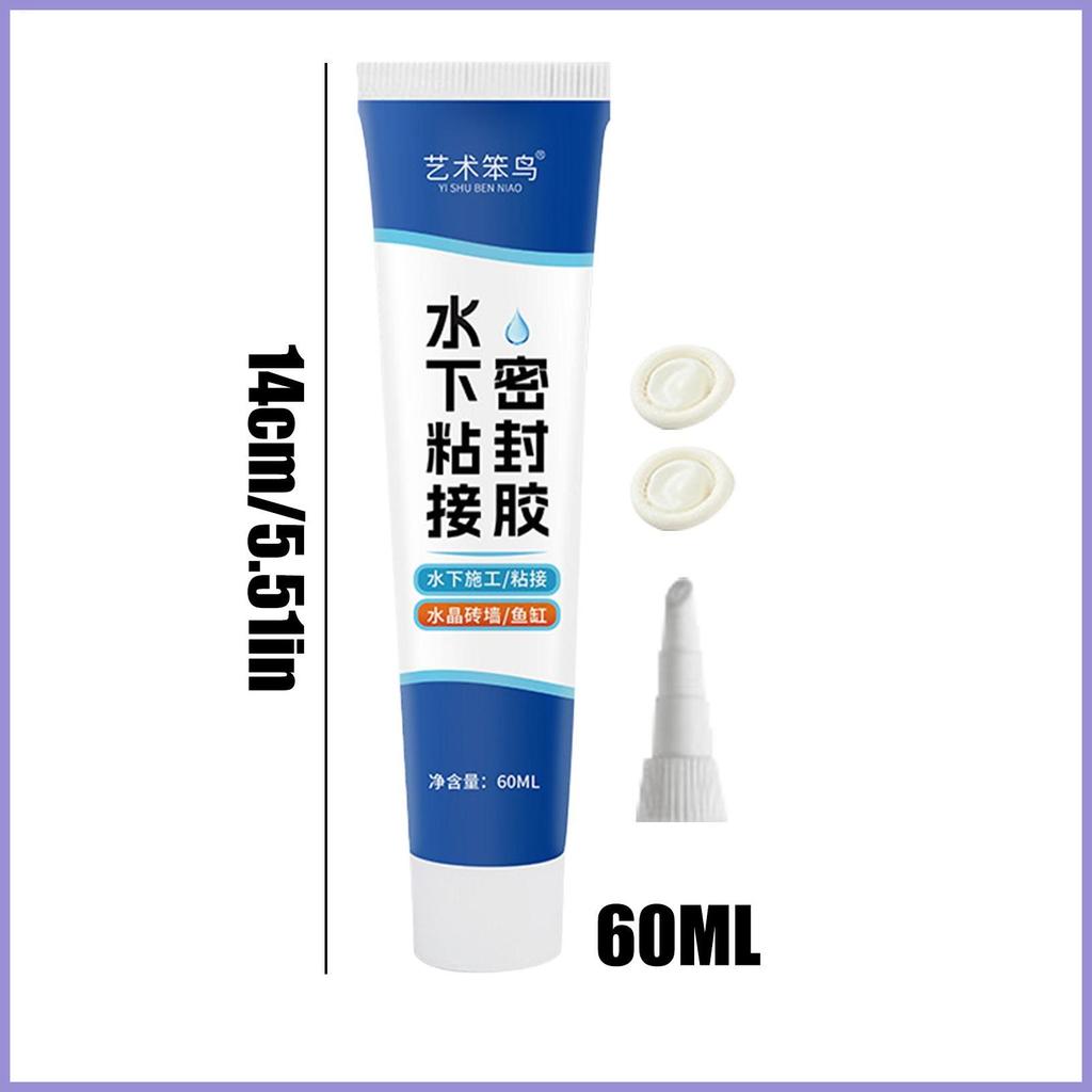 Keo Dán Dưới Nước 60ml Sửa Chữa Dưới Nước Liên Kết Nứt Ao Cho Bể Cá Biển Đài Phun Nước Ao Tắm mueadsyvn