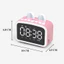 Loa Bluetooth Mini Hình Mèo, Đèn Ngủ ánh Sáng Dịu, Hẹn Giờ Ngủ, Phù Hợp Với Học Sinh, Sinh Viên Và Người đi Làm