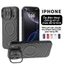 ốp lưng Áp dụng cho vỏ điện thoại di động dòng iPhone ống kính bao gồm tất cả giá đỡ vô hình Apple 17 vỏ điện thoại di động chống rơi sóng