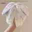 LUImo Chấm Bi Nơ Vuốt Tóc Ren Ngọt Ngào Lãng Mạn Kẹp Tóc Nhẹ Giữ Phụ Kiện Tóc Cho Tóc Mỏng Nữ Hàng Ngày Tập Hợp SBS