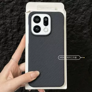 Thích hợp cho OPPOFindX9 Vỏ điện thoại nhẹ không trọn gói findx9pro Kết cấu sợi Carbon X8S Vỏ cứng chống sốc