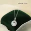 Mới Khóa An Toàn Vòng Cổ Chalcedony Nữ Ánh Sáng Sang Trọng Sang Trọng Niche Xương Đòn Dây Xích Nữ ins Phong Cách Cao Cấp Xương Đòn Dây Chuyền Quà Tặng 26.3.22