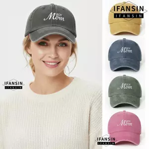 IFASIN Mẹ Mũ Bóng Chày, Mũ Thêu Cotton Bé Trai Mẹ Rửa Thoáng Khí, Thời Trang Có Thể Điều Chỉnh Vintage Mũ Bóng Chày Quà Tặng