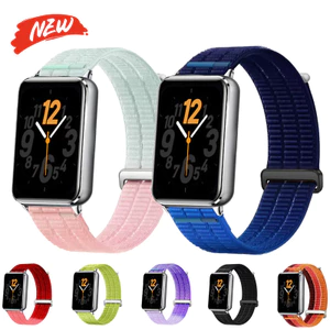 Dây đeo vòng Nylon cho Redmi Watch 6 5 4 dây đeo đồng hồ thoáng khí cho vòng tay Mi Band 10Pro / 9 Pro / 8 Pro