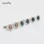 AqToCna Phong Cách Pháp Tròn Khuy Măng Sét Thời Trang Bộ Dành Cho Nam Nữ Tuxedo Áo Sơ Mi Studs Phù Hợp Với Kinh Doanh Tiệc Cưới AqToCna