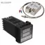 Belleshopp Belleshopp Bộ điều khiển PID kỹ thuật số chung với hệ thống điều khiển nhiệt độ SSR 40A REX C100 để ép đùn nhựa