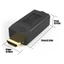 Btsg Bộ chuyển đổi không hàn HDMI2 0 tốc độ nhanh với đầu nối mạ vàng 4K Bảng mạch PCB Thích hợp cho cáp có tuốc nơ vít
