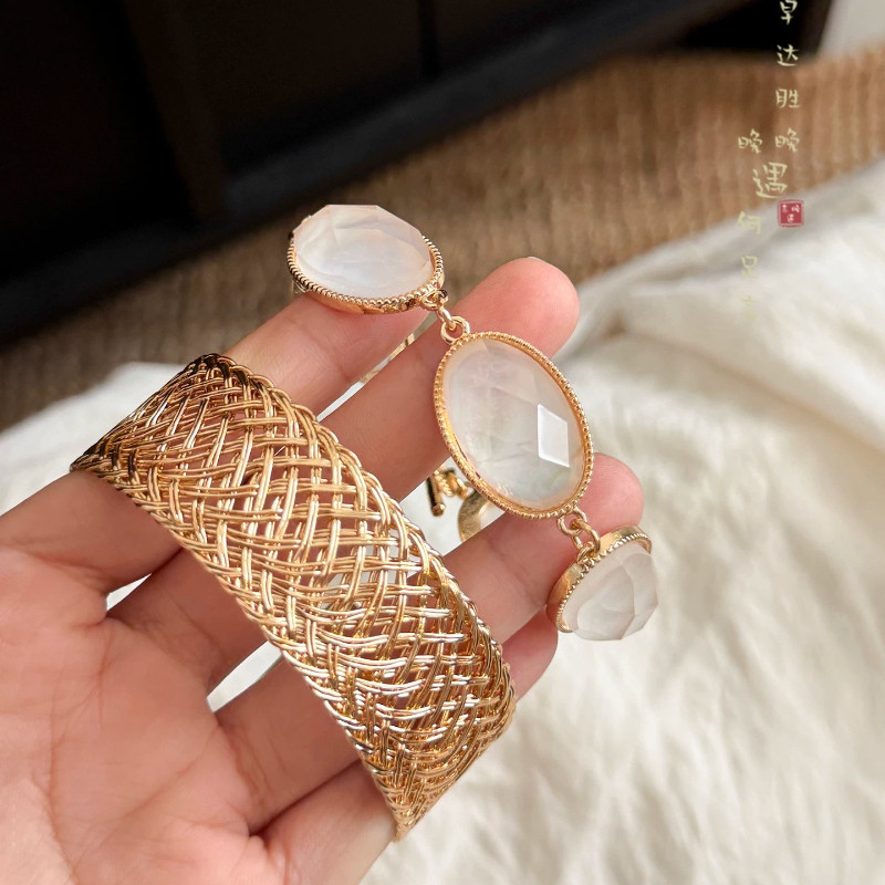 Vòng tay xếp chồng vàng Bohemian Thời trang mùa hè Phụ kiện phong cách kỳ nghỉ cổ điển dành cho nữ