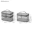 # HB # Túi vệ sinh du lịch bằng lưới trong suốt di động Bộ sắp xếp lưu trữ Unisex dung tích lớn cho chuyến đi công tác tập Gym.