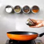 Dụng cụ sắp xếp gia vị từ tính bằng thép không gỉ Tiết kiệm không gian Lọ gia vị đa chức năng cho bột cà ri Cumin