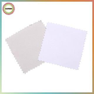 SAFENH 50 Chiếc Bạc Đánh Bóng Vải Lau Trang Sức Vải Làm Sạch Chống Mài Mòn Dụng Cụ VN