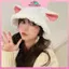 Mũ tai cừu nữ MYPANDA Mũ ngư dân đa chức năng dễ thương Mũ mùa thu đông.