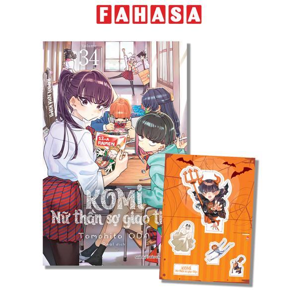 Sách - Komi - Nữ Thần Sợ Giao Tiếp - Tập 34 - Tặng Kèm Standee PVC