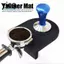 Thảm Tamper Cà Phê YICA, Đế Chống Sốc Làm Dày Thiết Kế Espresso Tamping Thảm, Đế Chống Trơn Trượt Bền Cạnh Góc Chất Liệu Silicon Barista Tool Mat Home