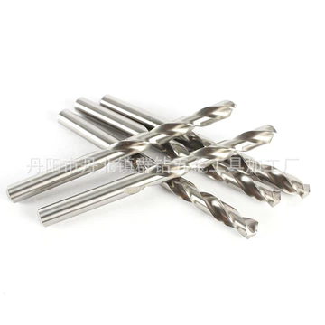Thép tốc độ cao 6542 Máy khoan xoắn trắng Máy khoan điện bằng thép không gỉ Mũi khoan khoan khoan khoan khoan khoan hoàn toàn Thân thẳng Máy khoan xoắn XNDE