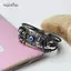 AqToCna Luy Eye Thổ Nhĩ Kỳ Ác Mắt Vòng Tay Punk Nhiều Lớp Da Handmade Vòng Tay AqToCna