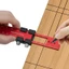 Gỗ Đánh Dấu Thước Anodized Góc Đỏ Đánh Dấu Thước Dụng Cụ Cầm Tay Dễ Đọc Lâu Dài Cho DIYers