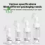 1 Chai bơm tạo bọt rỗng 30 / 60 / 100 / 150ml có đầu bàn chải silicon Loại ép Chai xốp làm sạch mặt [mới]