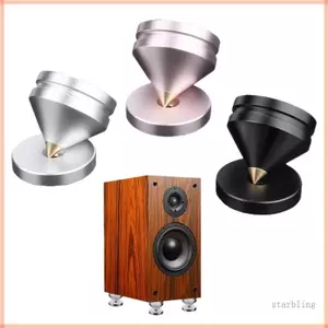 Loa Hợp Kim Ngôi Sao Giảm Chấn Miếng Lót Cho Hệ Thống HiFi Tăng Cường Bass Ổn Định Chống Trượt Loa Cách Ly Chân