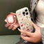 Vỏ Cho iPhone 17PM 16 Pro Max 15 Thu Hút Từ Tính Vỏ Điện Thoại Di Động Hoạt Hình Ganadi Chó Chống Sốc TPU Mềm Chống Trầy Xước Chống Bụi Bẩn Vỏ Điện Thoại Có Chân Đế Cát