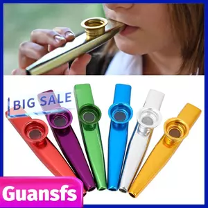 Guansfs Kim Loại Kèn Kazoos Nhạc Cụ 6 Hợp Kim Nhôm Cho Đàn Ukulele Bàn Phím Piano Đàn Guitar Vĩ Cầm