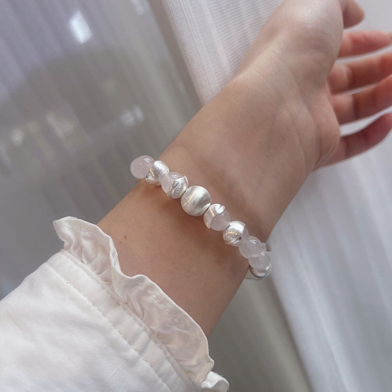 Vòng tay mã não và Chalcedony nữ phong cách Trung Quốc mới
