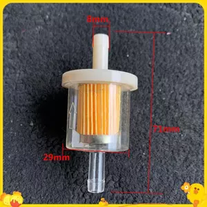 1 Xe Tay Ga Xe Máy Xe Máy Bụi Bẩn DIY Phụ Kiện Đa Năng 8 Mm Ống Xe Máy Xăng Khí Nhiên Liệu Xăng Lọc Dầu