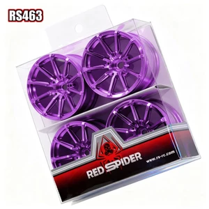 4 51mm Nhôm 1 / 10 RC Drift Wheels 12mm Hex cho 1: 10 Rally Racing Car Lốp Tamiya TT01 TT02 XV01 TA06 A959 PTG2 HPI KYOSHO HSP PTG2
