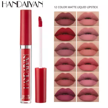 son bóng chính hãng son bóng lì lâu trôi Big Red Matte Lip Gloss Matte Liquid Lipstick Lâu trôi Không phai Son bóng Khỏa thân Niche Giá rẻ