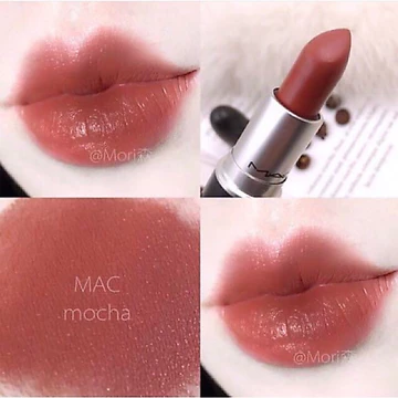 Son thỏi MAC Mocha Màu Cam Đất