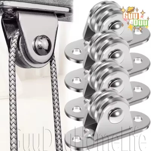 Ròng rọc kim loại cố định vít - Con lăn tải treo tường & trần - Bánh nâng hàng dễ dàng - Bánh trượt dây chống gỉ - Dụng cụ di chuyển hạng nặng / Giao hàng miễn phí