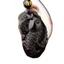 Mặt dây chuyền cá vàng Obsidian nhỏ hợp thời trang cổ điển